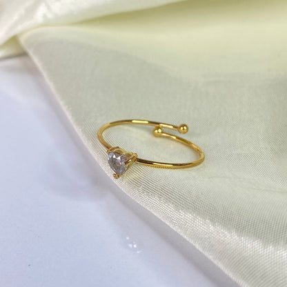 Little Heart 18K Ring