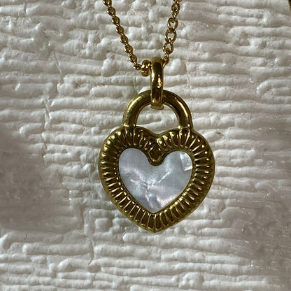 Reversible Heart Necklace