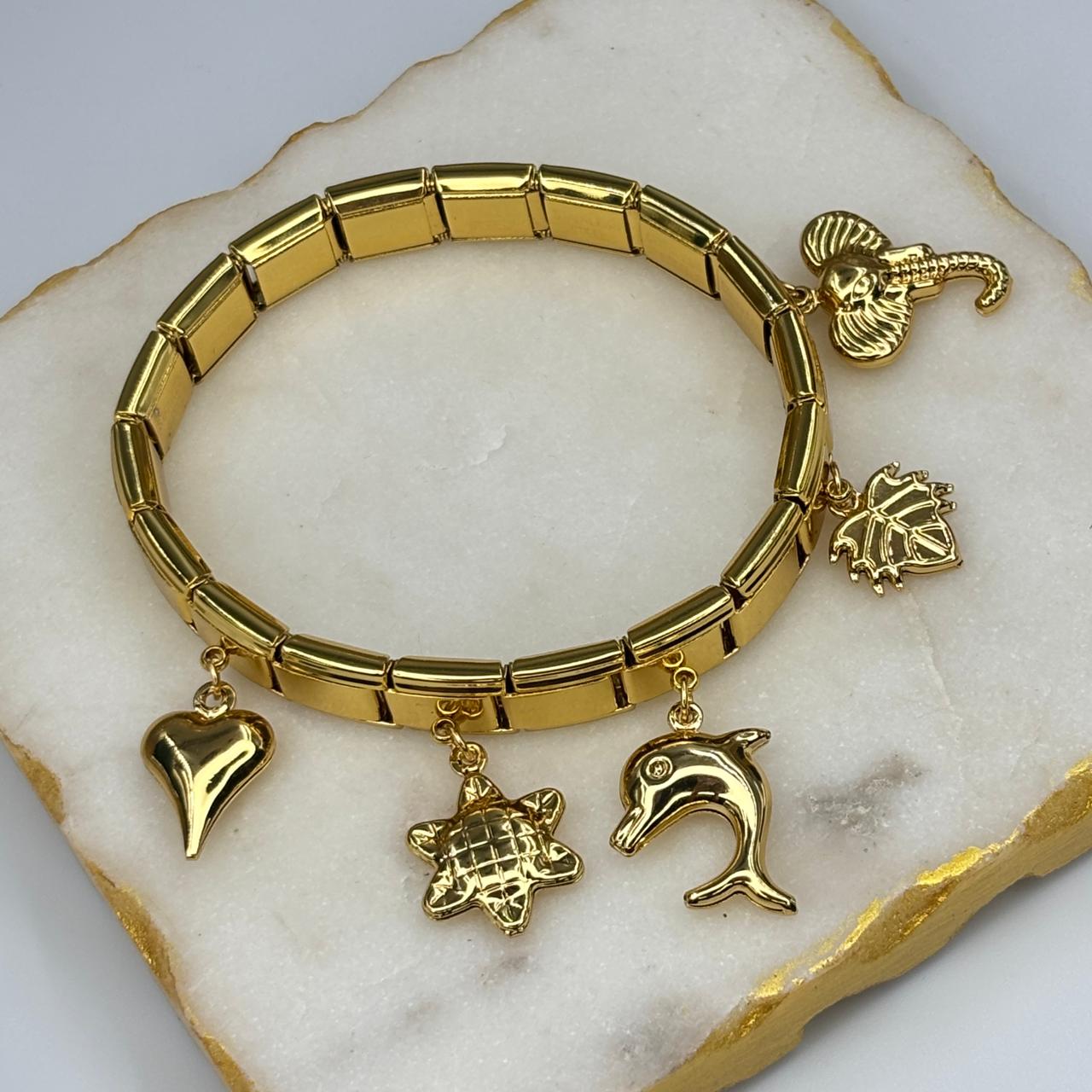 Wild Italian Charm Bracelet