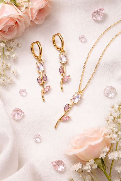 Tulip Cinderella Set (lavender-white)