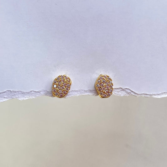 Studded Coaster Earrings