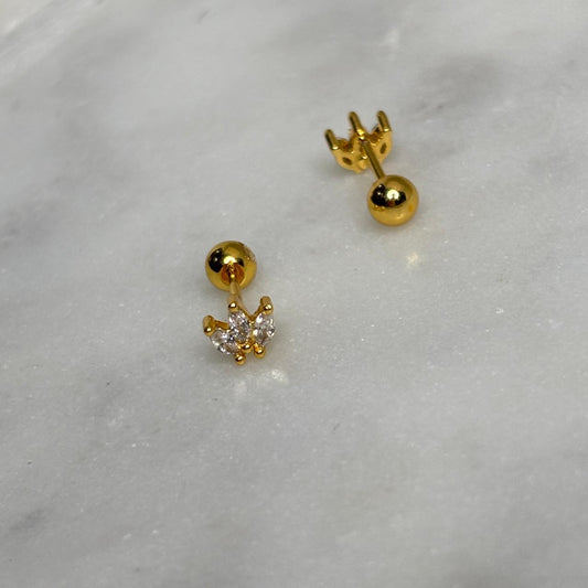 Brewy Flatback Earrings