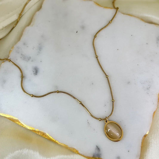 White Opal Necklace
