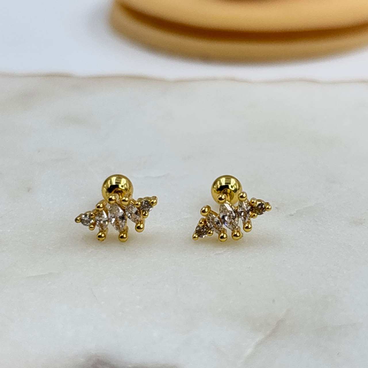 Celestial Flatback Earrings