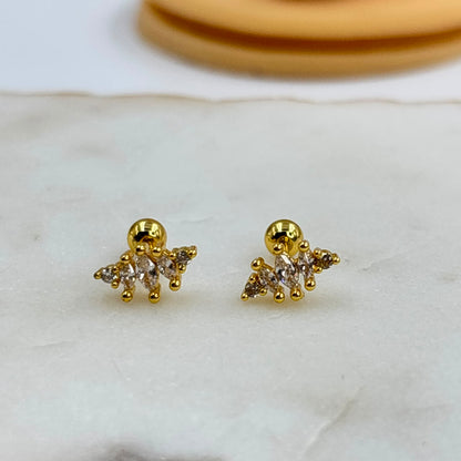 Celestial Flatback Earrings
