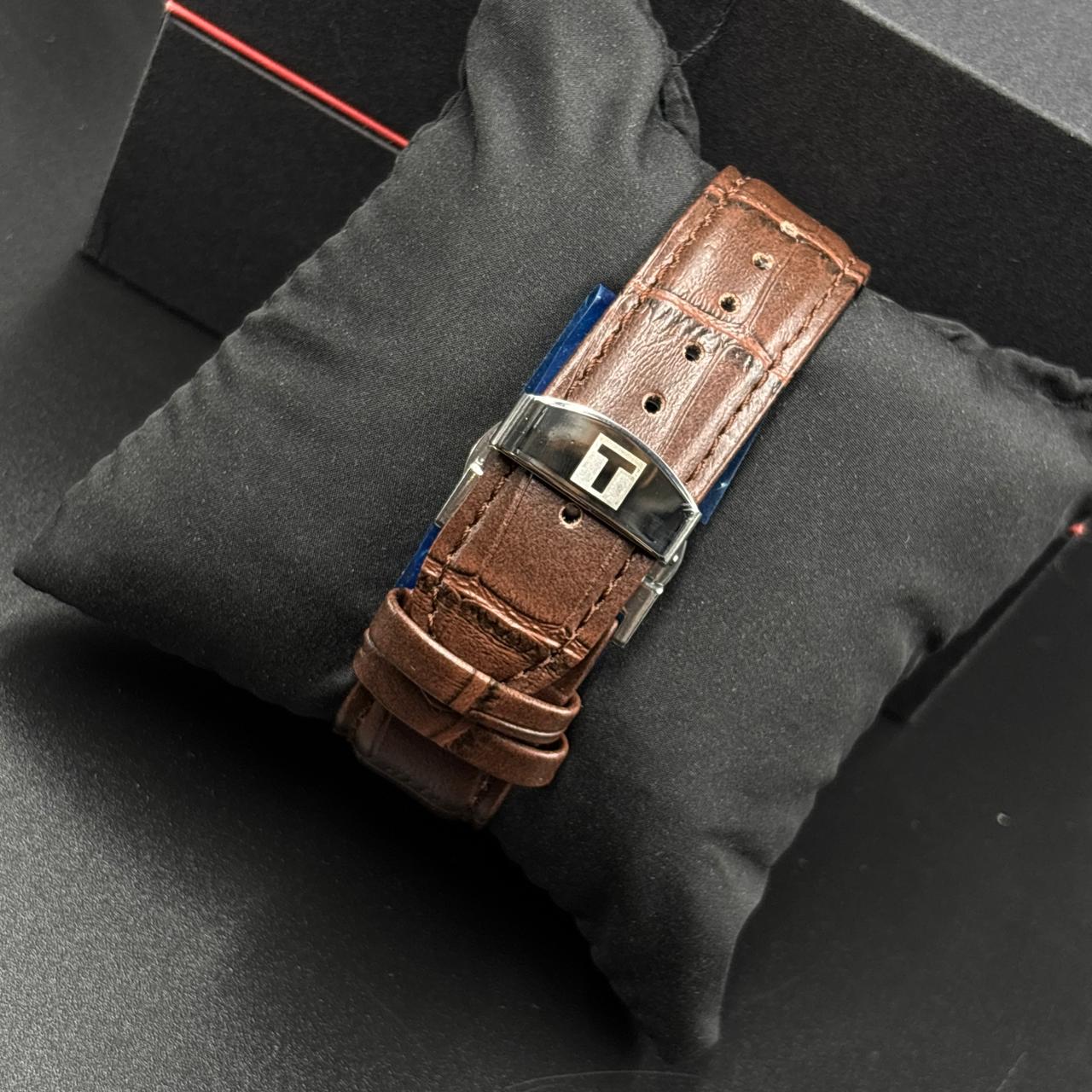Tissot Black Brown Chronograph Watch