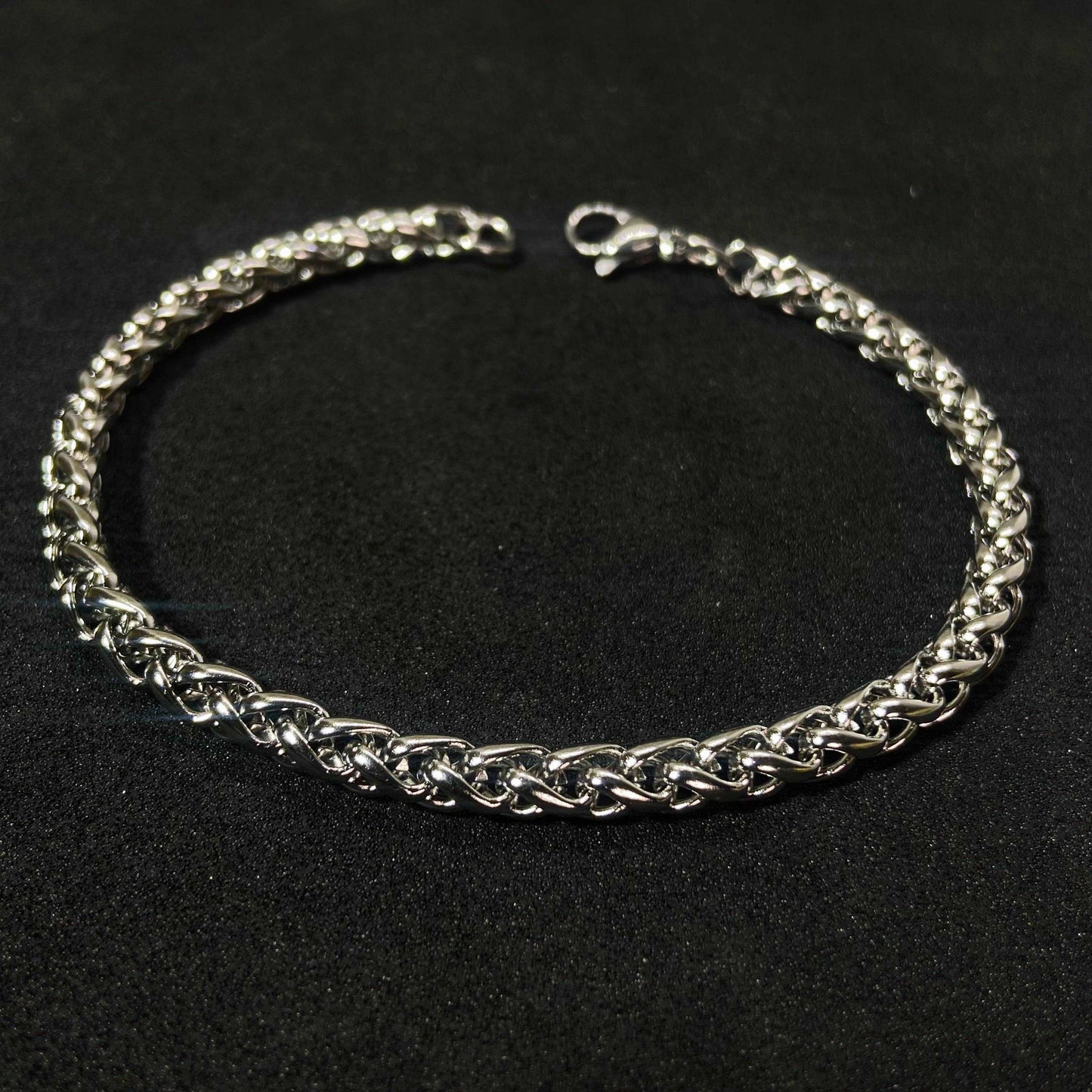 Boxy Silver SST Chain Bracelet