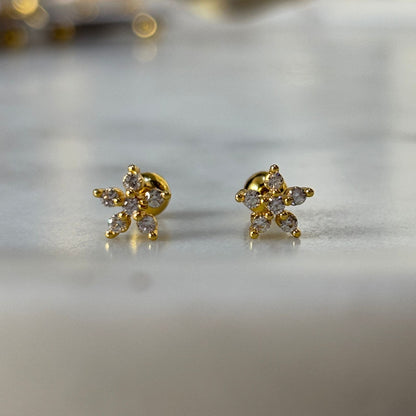 Florista Flatback Earrings