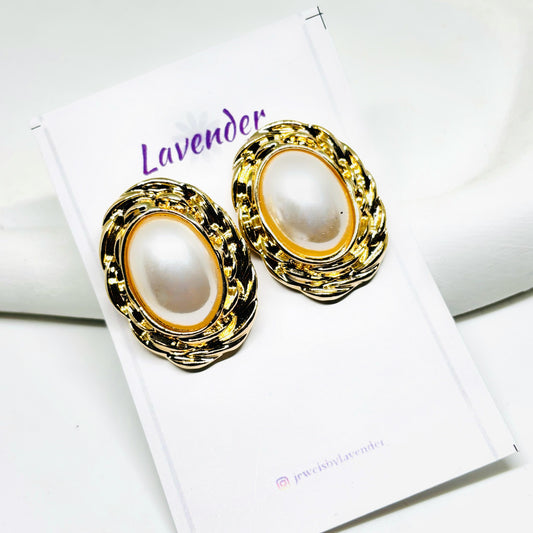 Mirrored Vintage Earrings