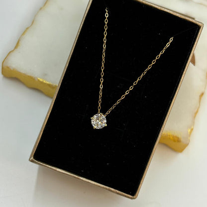 Dainty Alexa Necklace ( Gold )