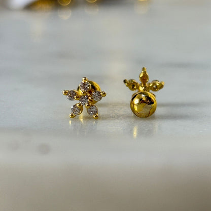 Florista Flatback Earrings