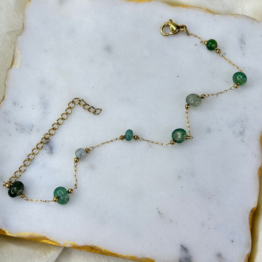 Emeralda Chain Bracelet