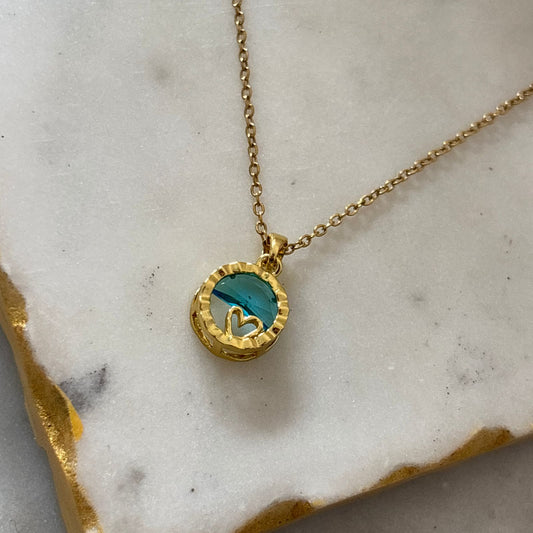 Heart in the Ocean Necklace