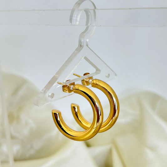 Golden Halo Hoops