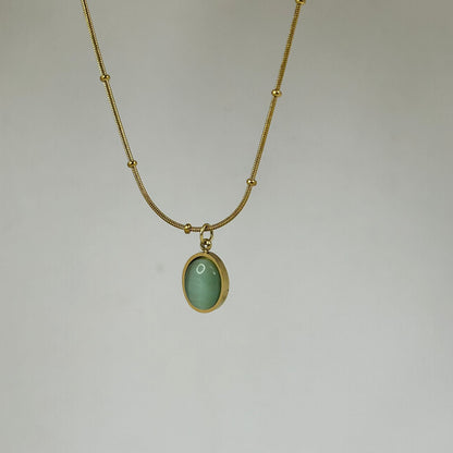 Mint Opal Necklace