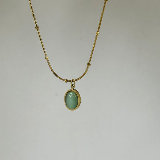 Mint Opal Necklace