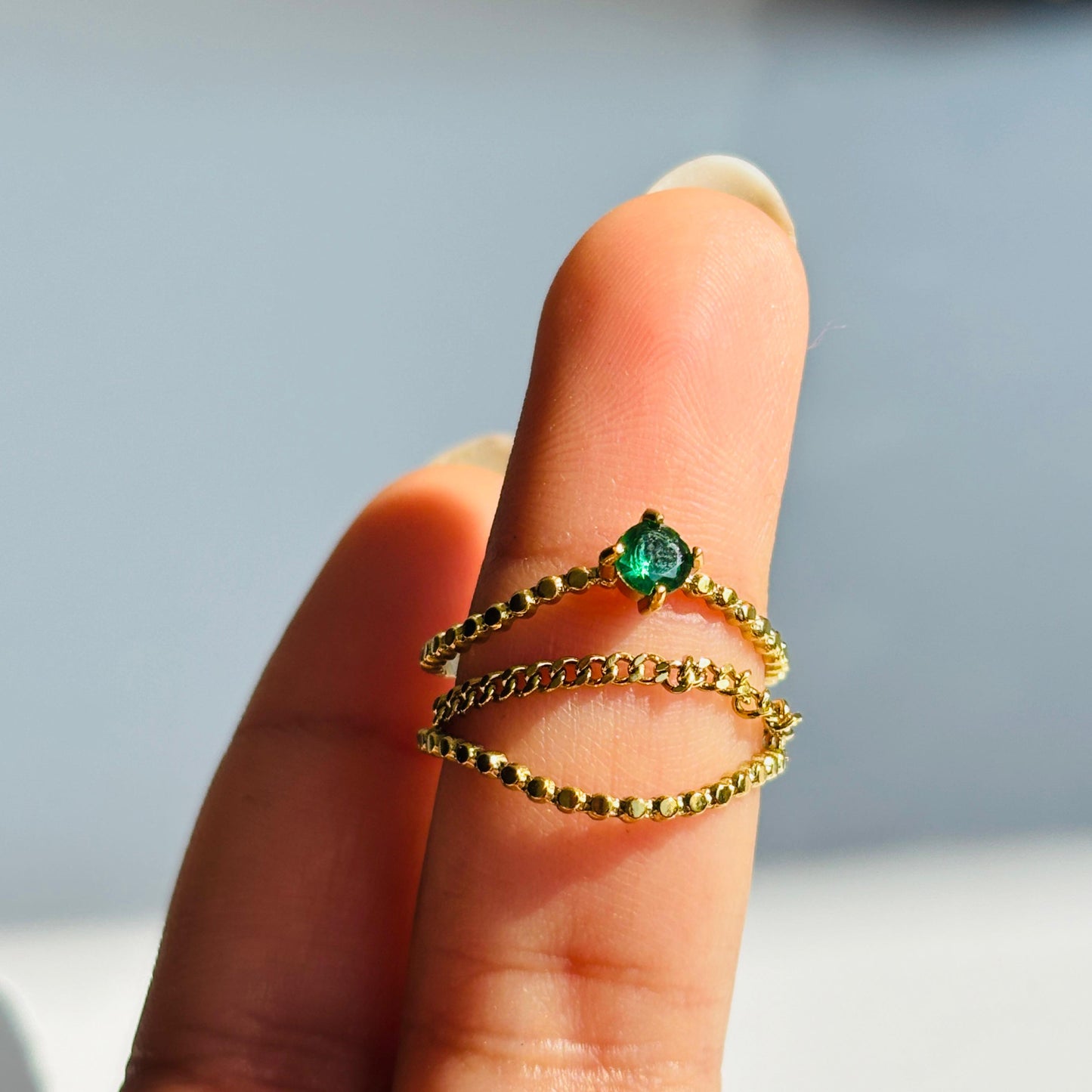 Emerald Imperial Ring