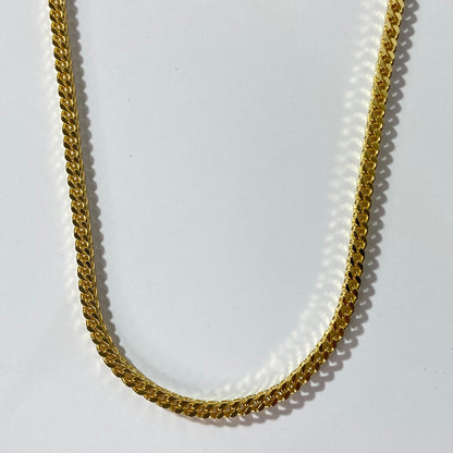 3D Link 18K Gold Plated Chain