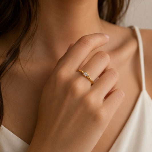Gold Axis Ring