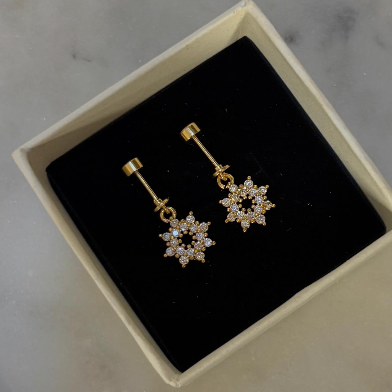 Shine 2in1 Flatback Earrings