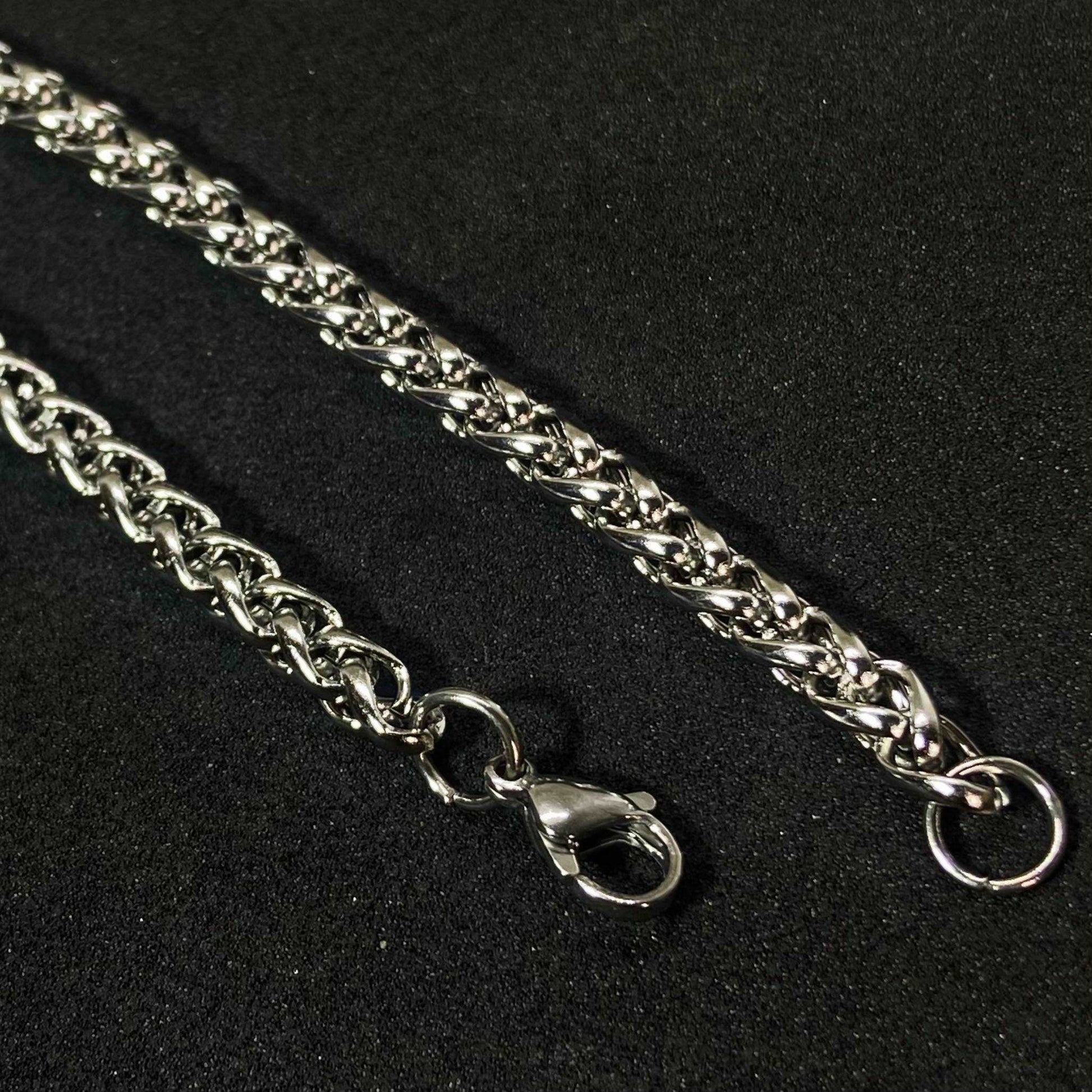 Boxy Silver SST Chain Bracelet •