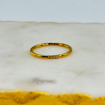Trinity Spark Ring