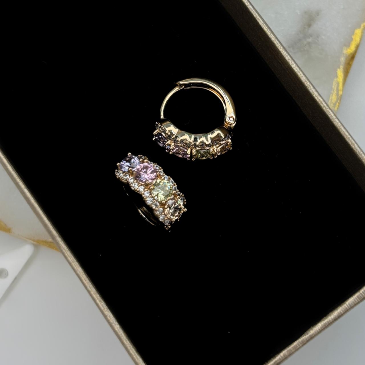 Stella Luxe Hoop Earrings