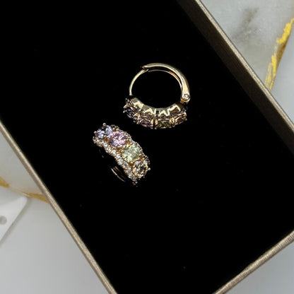 Stella Luxe Hoop Earrings