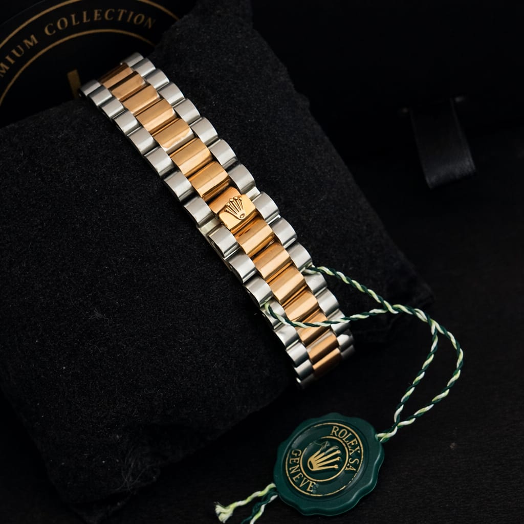 Rolex Dual Tone Analog Watch