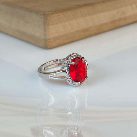 Ruby Oval Ring