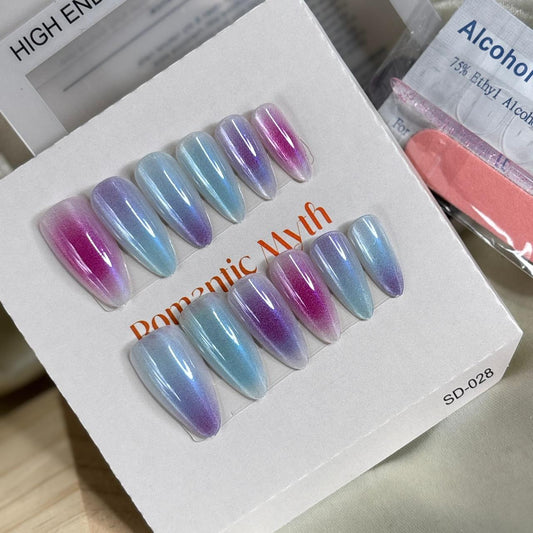 Cat Eye Nails 107