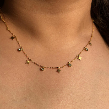 Galaxy Charm Necklace