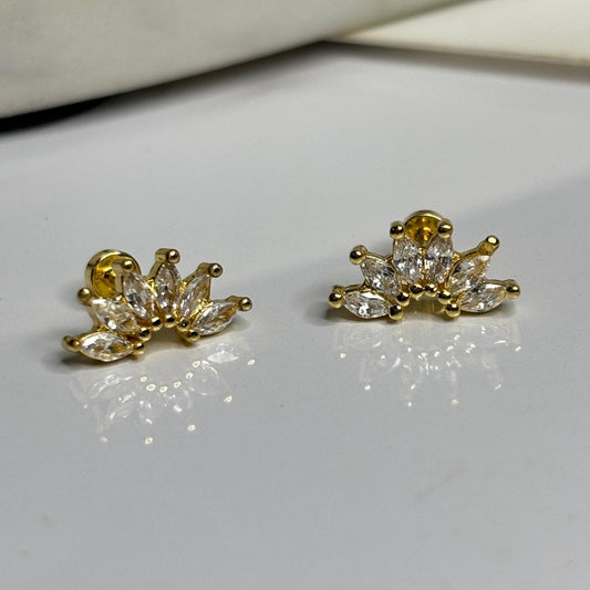 Lily Flatback Earrings