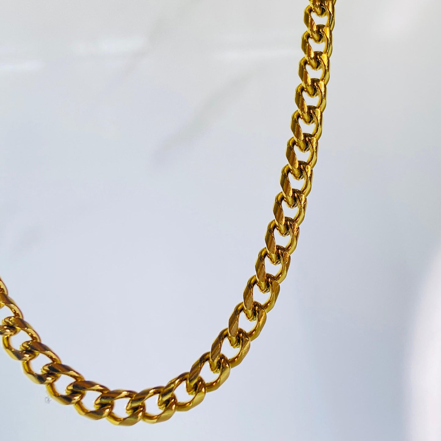 Cuban 18K Gold Plated Chain