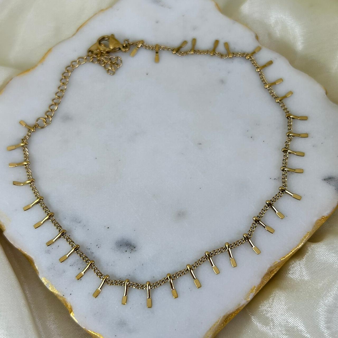 Vertical Bar Anklet