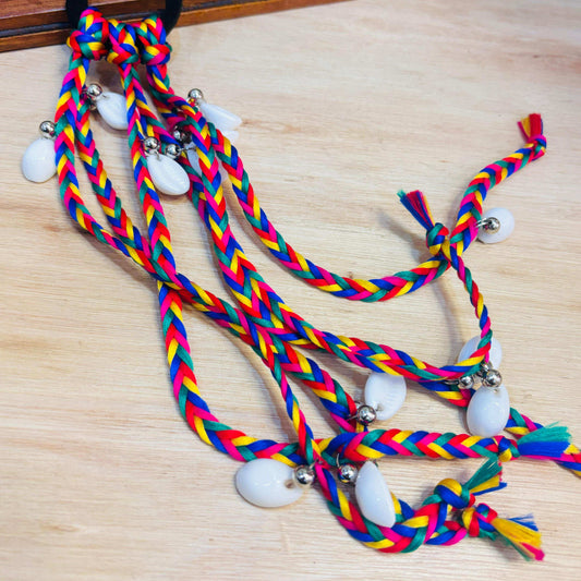 Cowry Balls Tassle Hairtie