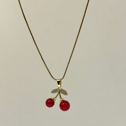 Cherry Kiss Necklace