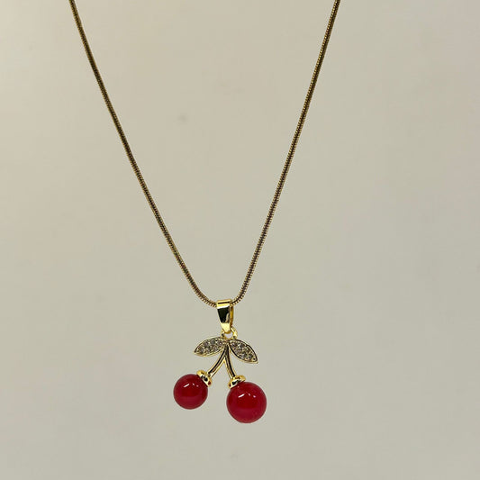 Cherry Kiss Necklace
