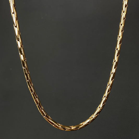 Skale Gold-Plated Men's Chain 4mm