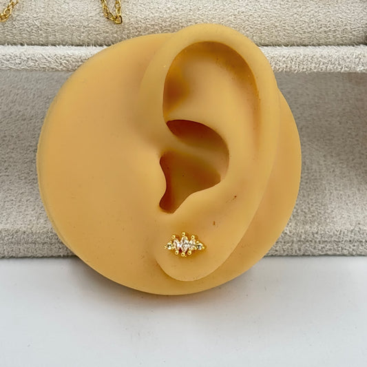 Celestial Flatback Earrings