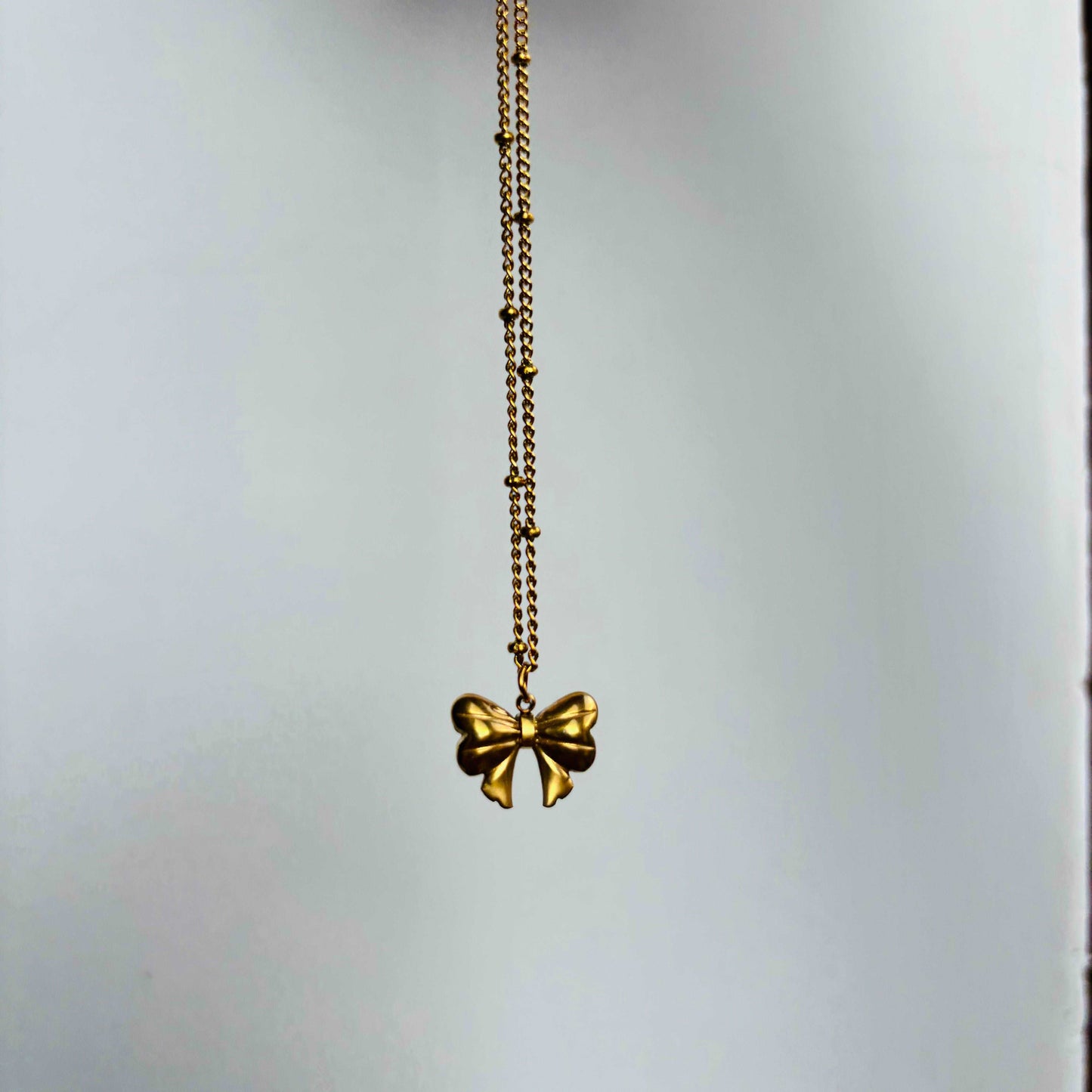 Bow Ribbon Necklace