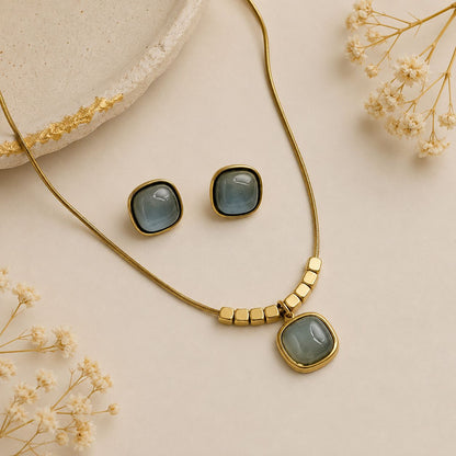 Grey Elegance Jewellery Set