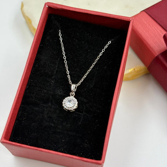 Dainty Myra Necklace ( Silver)