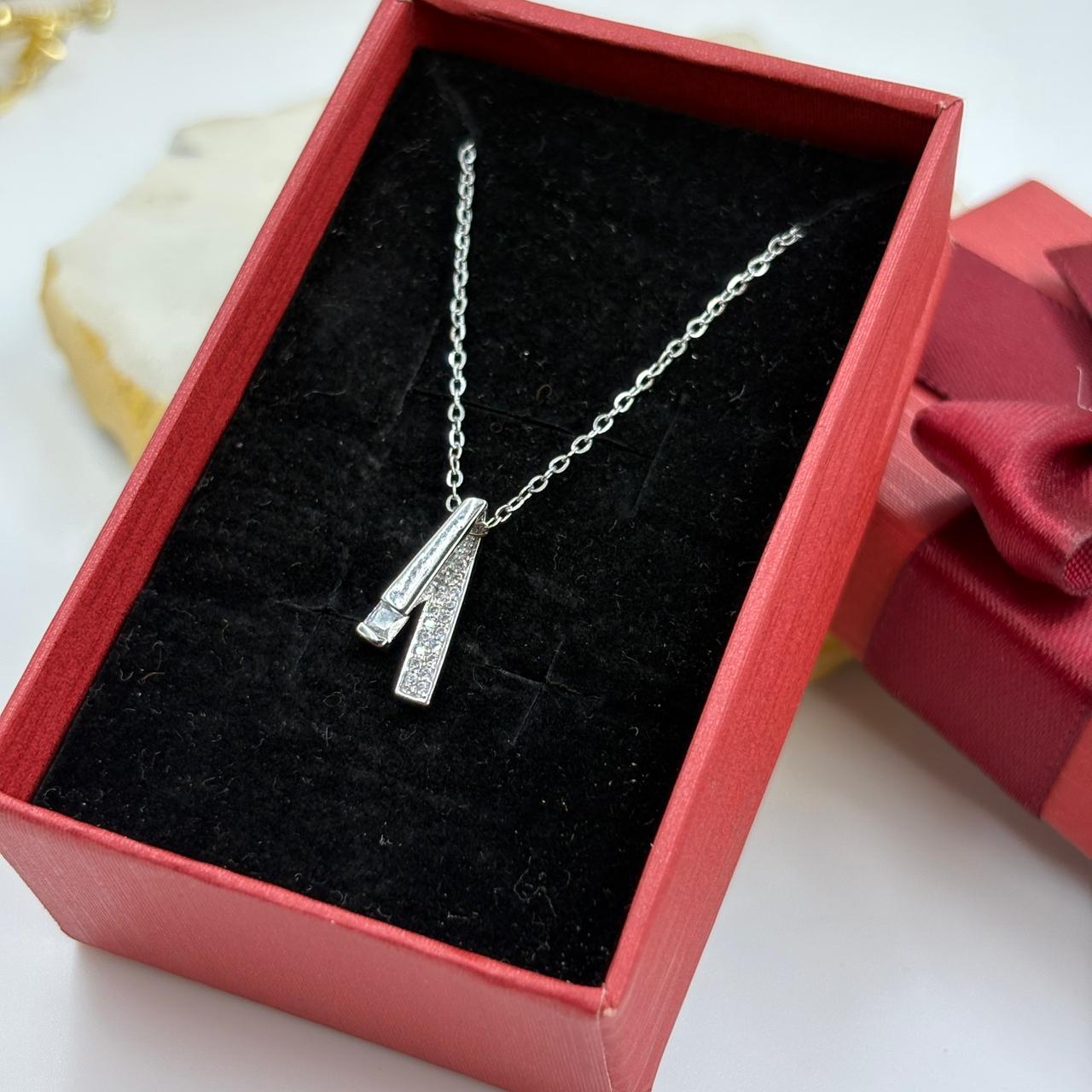 Dainty Lush Necklace ( Silver)