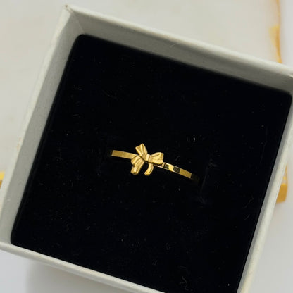 Ribbon Bow Ring
