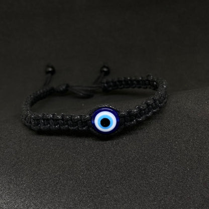 Evil Eye Knit Bracelet