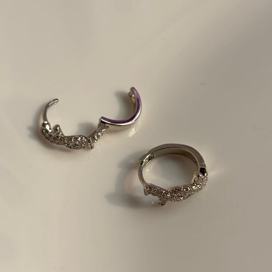 Valerie Silver Hoops