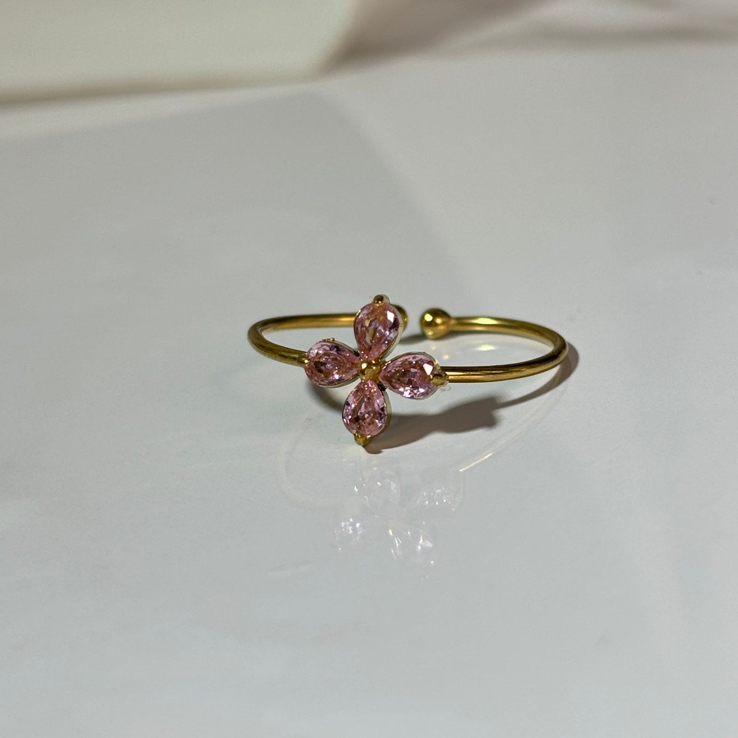 Jasmine Pink Ring •