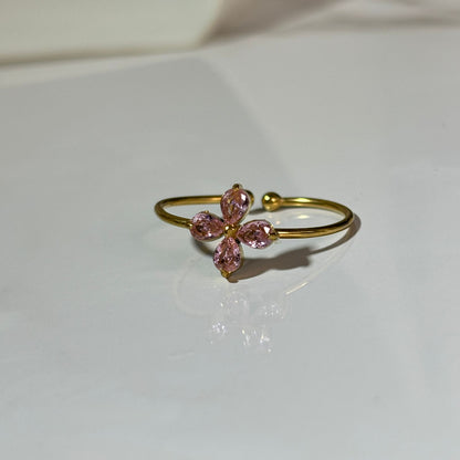 Jasmine Pink Ring •