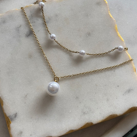 Pearl Affair Layered Necklace